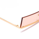 KCASA Metal Sunglasses Men Women Candy Color Retro Square Sun Glasses Anti-UVA Anti-UVB