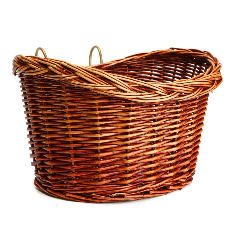 Trendy Style ProSource Bicycle Basket Bike Wicker Style With Straps