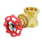 TMOK 1/2" 3/4" 1" Brass Manual Gate Valves G Female Thread Water Flow Valve