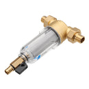 TMOK Water Pre Filter System 3/4" & 1" Brass Mesh Prefilter Purifier w/ Reducer Adapter