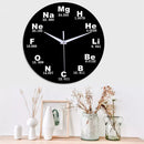 Emoyo ECY028 Creative Chemical Element Table Wall Clock 3D Wall Clock For Home Office Decorations