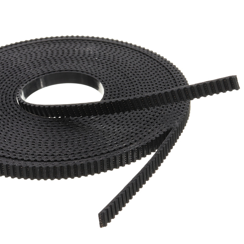 5M Black/White PU Timing Belt T2.5-10MM Transmission Synchronous Belts for 3D Printer