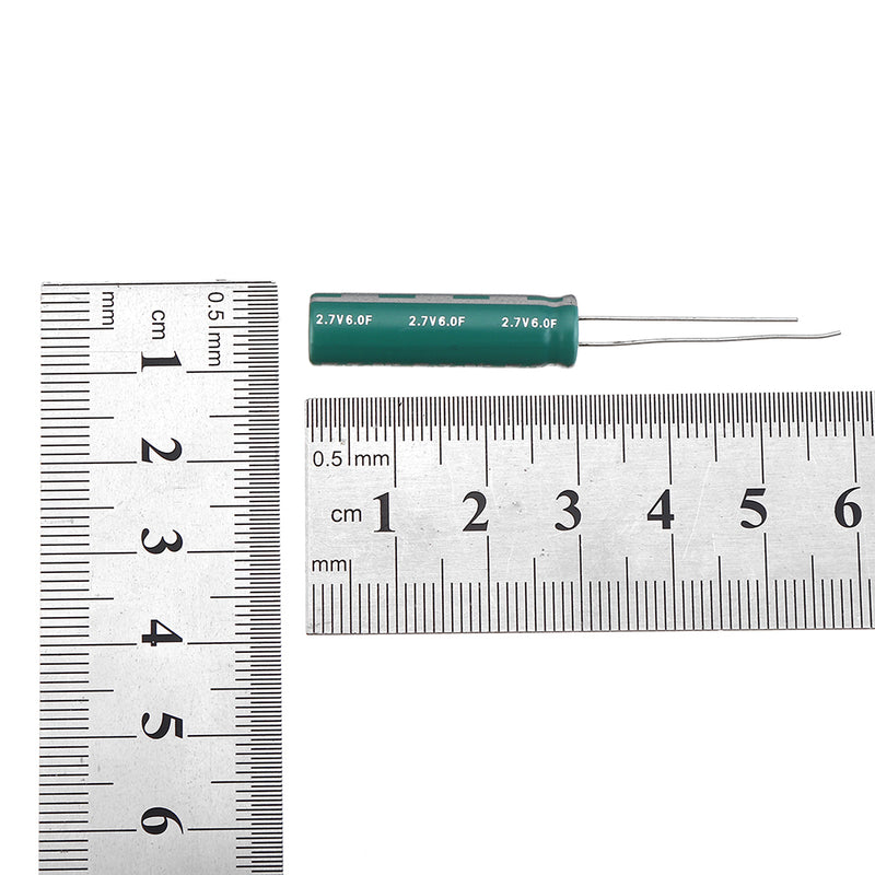 20pcs 2.7v6f Farad Capacitor 2.7V 6F HV Super Capacitor