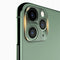 Bakeey HD Clear Tempered Glass Phone Lens Protector + Green Metal Circle Ring Phone Lens Protector for iPhone 11 Pro 5.8 inch