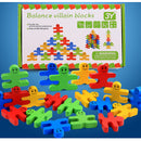 Wooden Creative Cartoon Balance Building Blocks Children's Educational Wooden Blocks Toys Kindergarten Teaching Aids