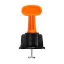 50pcs Plastic Ceramic Leveler Floor Wall Construction Tool Reusable Tile Spacers Leveling System