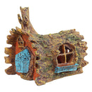 Resin Tree House Aquarium Decoration Home Fish Tank Hiding Castle Cave Ornament