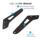 50 Inch Upper LED Light Bar Mounting Brackets for Can-Am Maverick X3 Models