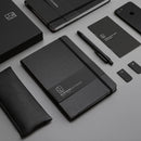 Kinbor DTB2001 Business Gift Box A5 Notebook Ballpoint Pen Pencil Bag Bookmark Set Office School Stationery Set