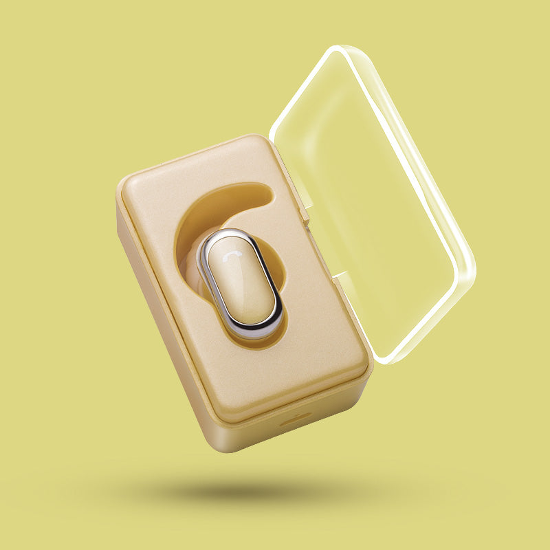 Bakeey L005 Portable bluetooth Earphone Single Invisible Bass Waterproof Earphone With Charging Box