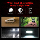 120W 12000LM 7 Inch Light Bar Work Light Spotlight LED Light Bar for Truck