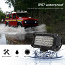 120W 12000LM 7 Inch Light Bar Work Light Spotlight LED Light Bar for Truck