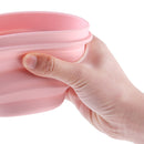 IPRee 500/1000ml Folding Silicone Bowl Portable Lunch Box Food Container Camping Picnic