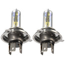 Car Halogen Headlights Bulbs H1 H3 H4 H7 Driving Fog Lamp 60/55W 12V Amber 2Pcs