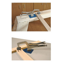 Aluminum Alloy Bench Clamp Plate Clamping Accessories Insert Plate for Kreg Bench Clamp Woodworking Tool