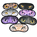 Cat Animal Eye Printed Sleep Masks Eye-shade Travel Aid Sleeping Blindfold Rest Mask