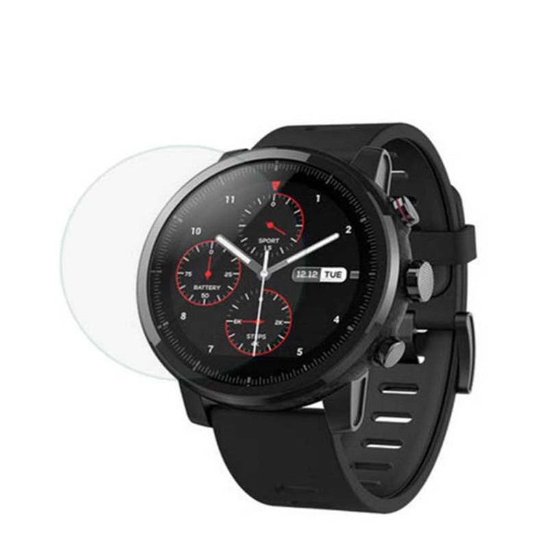 Mijobs 2Pcs Clear HD Soft TPU Phone Screen Protector Film for Xiaomi AMAZFIT Strato Sports Watch 2