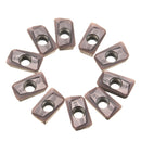 Drillpro 10pcs APMT1135PDER-M2 VP15TF Milling Carbide Insert For BAP300R Turning Tool