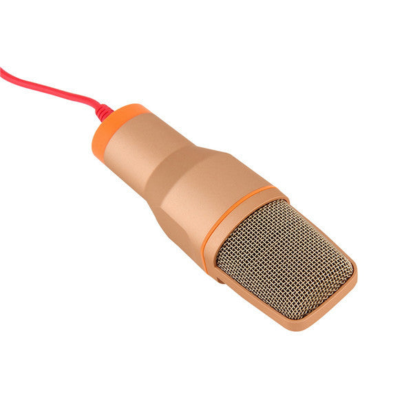 SF-666 Wired Stereo Microphone with Holder