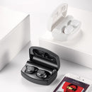 TWS bluetooth 5.0 Earphone 4D Hi-Fi Headset Binaural Stereo Call Waterproof Headphone With 2200mAh Power Bank