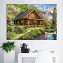 Village House Full Diamond DIY 5D Diamond Painting Embroidery Cross Stitch