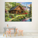 Village House Full Diamond DIY 5D Diamond Painting Embroidery Cross Stitch