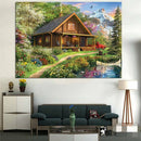 Village House Full Diamond DIY 5D Diamond Painting Embroidery Cross Stitch