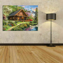Village House Full Diamond DIY 5D Diamond Painting Embroidery Cross Stitch
