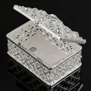 Rectangle Trinket Box, Jewelry Storage Gift Box for Necklace Earrings Ring