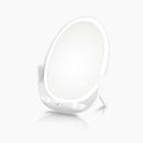 10W Portable LED Mini Makeup Mirror Travel Mirrors Wireless USB Charger