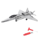 DIY Assembled Alloy Assembled Building Block Plane 485PCS Self Assembled Be