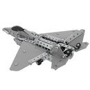 DIY Assembled Alloy Assembled Building Block Plane 485PCS Self Assembled Be