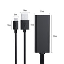 Micro-USB2.0 to RJ45 Ethernet Adapter Plug and Play 10/100 Mbps for New Fir