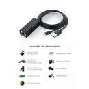 Micro-USB2.0 to RJ45 Ethernet Adapter Plug and Play 10/100 Mbps for New Fir