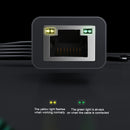 Micro-USB2.0 to RJ45 Ethernet Adapter Plug and Play 10/100 Mbps for New Fir