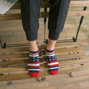 5 Pairs Fashion National Flag Cotton Sock Slippers Breathable Male Non-Slip