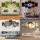 Modern Unframed Painting Decorative Wall Sticker Mounted Picture Home Decor