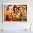 Aboriginal Indian Wolf Hawk 5D Diamond Paintings Embroidery Cross Stitch Home