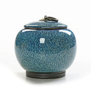 Pet Urn Cremation Ceramics Memorial Jar Cat Dog Ashes Keepsake Container Holder