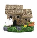 Villa Bonsai Garden Decorations Resin Crafts House Micro Landscape Fairy Garden for Home Garden Decoration