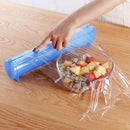 Plastic Wrap Dispenser Aluminum Foil Holder Box for Cutting Film Food Wrap