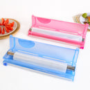 Plastic Wrap Dispenser Aluminum Foil Holder Box for Cutting Film Food Wrap