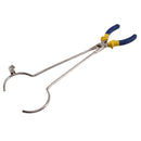 40cm Stainless Steel Crucible Tong Clamp Graphite Melting Furnace Pliers To