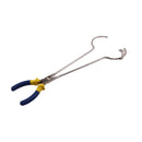 40cm Stainless Steel Crucible Tong Clamp Graphite Melting Furnace Pliers To