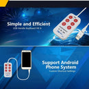 Pcsensor HK_6 USB Handle Keyboard 6 Buttons Handle Keyboard with 6 Shortcut