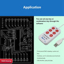 Pcsensor HK_6 USB Handle Keyboard 6 Buttons Handle Keyboard with 6 Shortcut