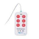 Pcsensor HK_6 USB Handle Keyboard 6 Buttons Handle Keyboard with 6 Shortcut