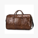 Men Women Leather Duffel Bags Waterproof Large Capacity Folding Sports Travel Bag Fitness Yoga Gym Handbag