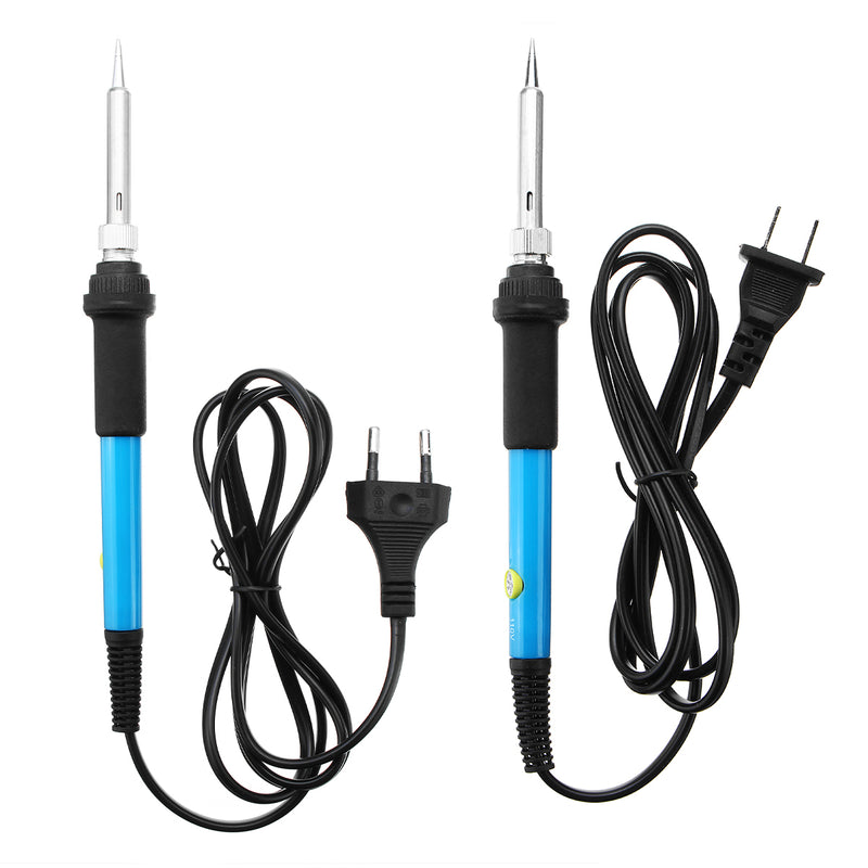 13Pcs 60W 110V/220V Electric Solder Iron Welding Tool Soldering Wire Iron Tips
