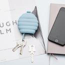 JORDAN&JUDY Silicone Key Pack Keychain Key Ring Clip Drawstring Storage Bag Pouch Outdoor Travel